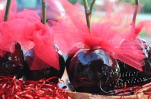 Delicious licorice and cinnamon tasting Black Candy Apples